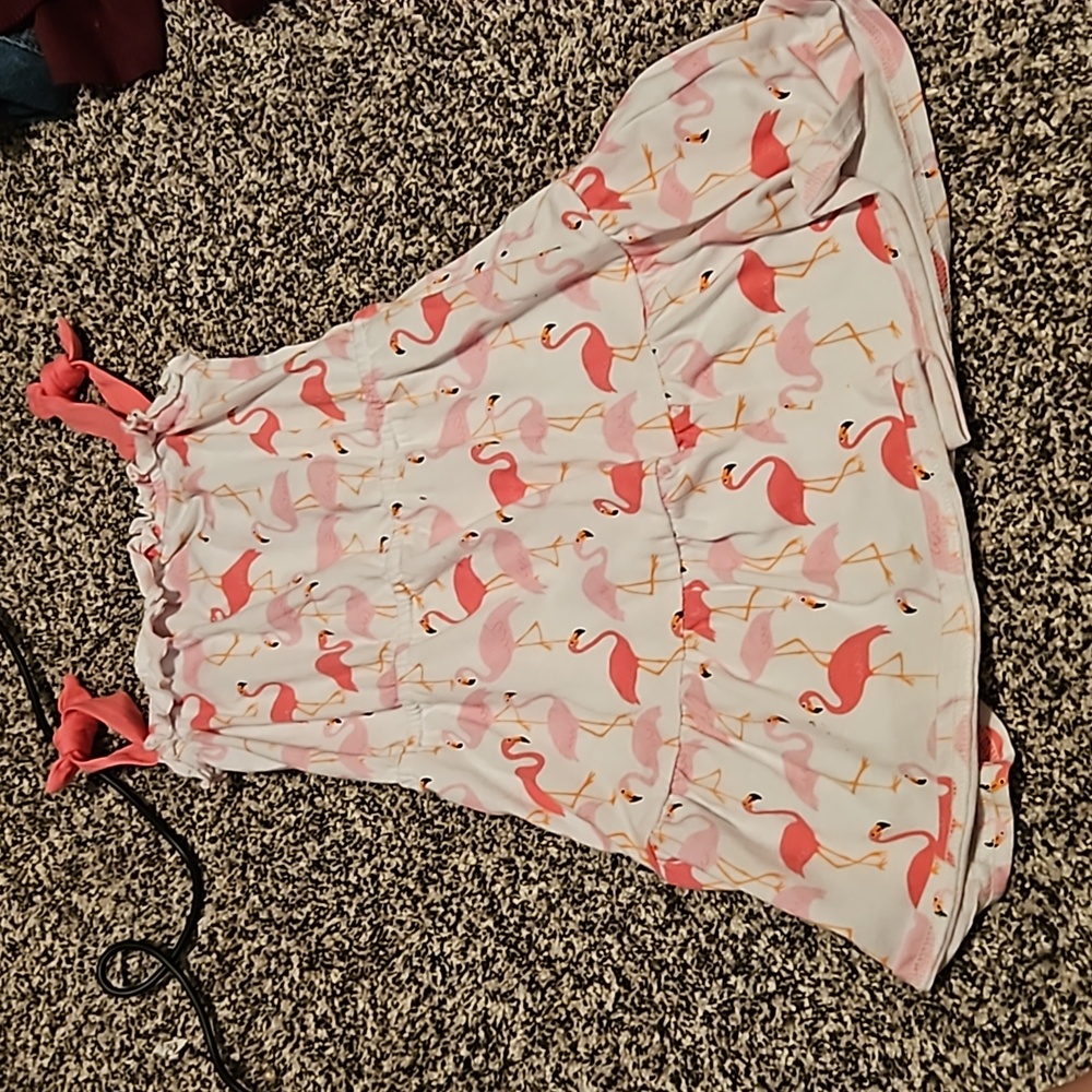 Famimgo dress. Little girl size 3t. The children's place. Pink and white.